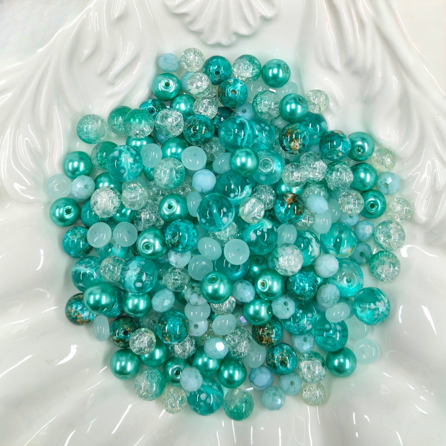 ✨【NEW】Glass-Turquoise Surf