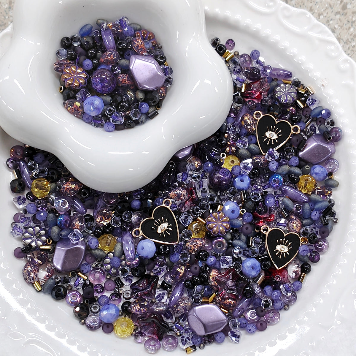 ✨【NEW】Seed Bead-Amethyst Night