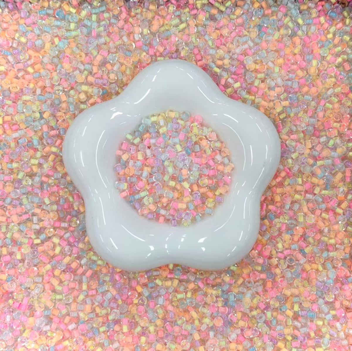 ✨【NEW】4mm Color-Lined Lumina Orb | Glow In The Dark Seed Beads, DIY Jewelry Making Supplies