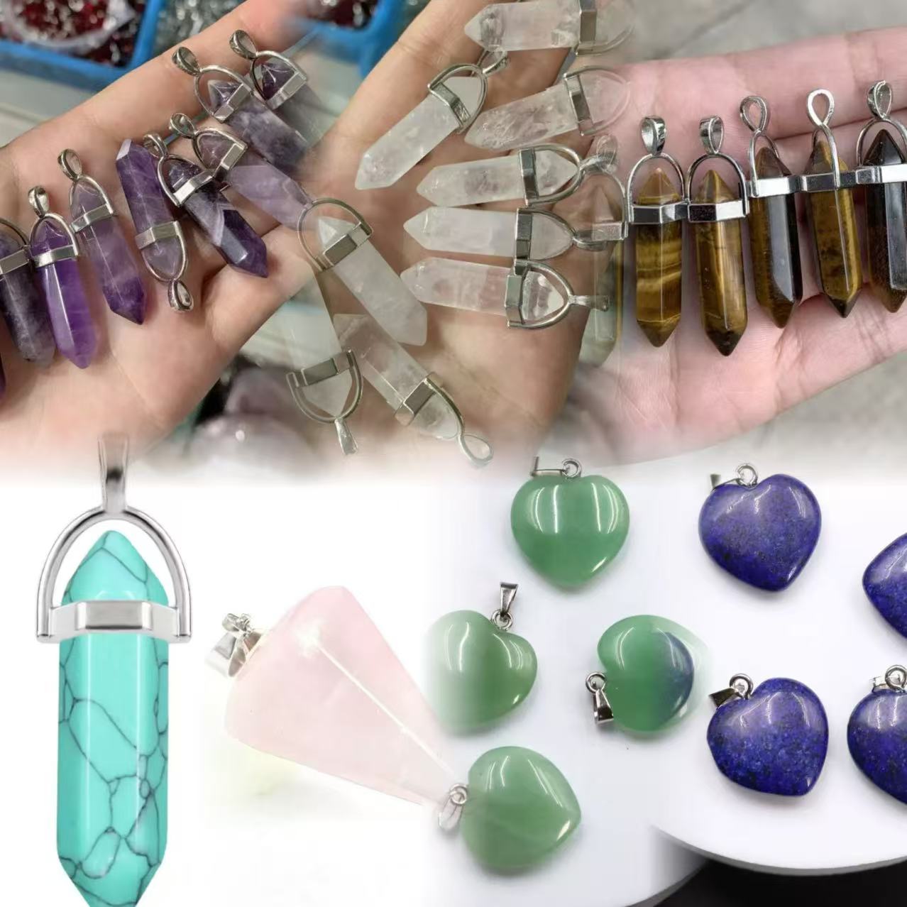 crystal pendants