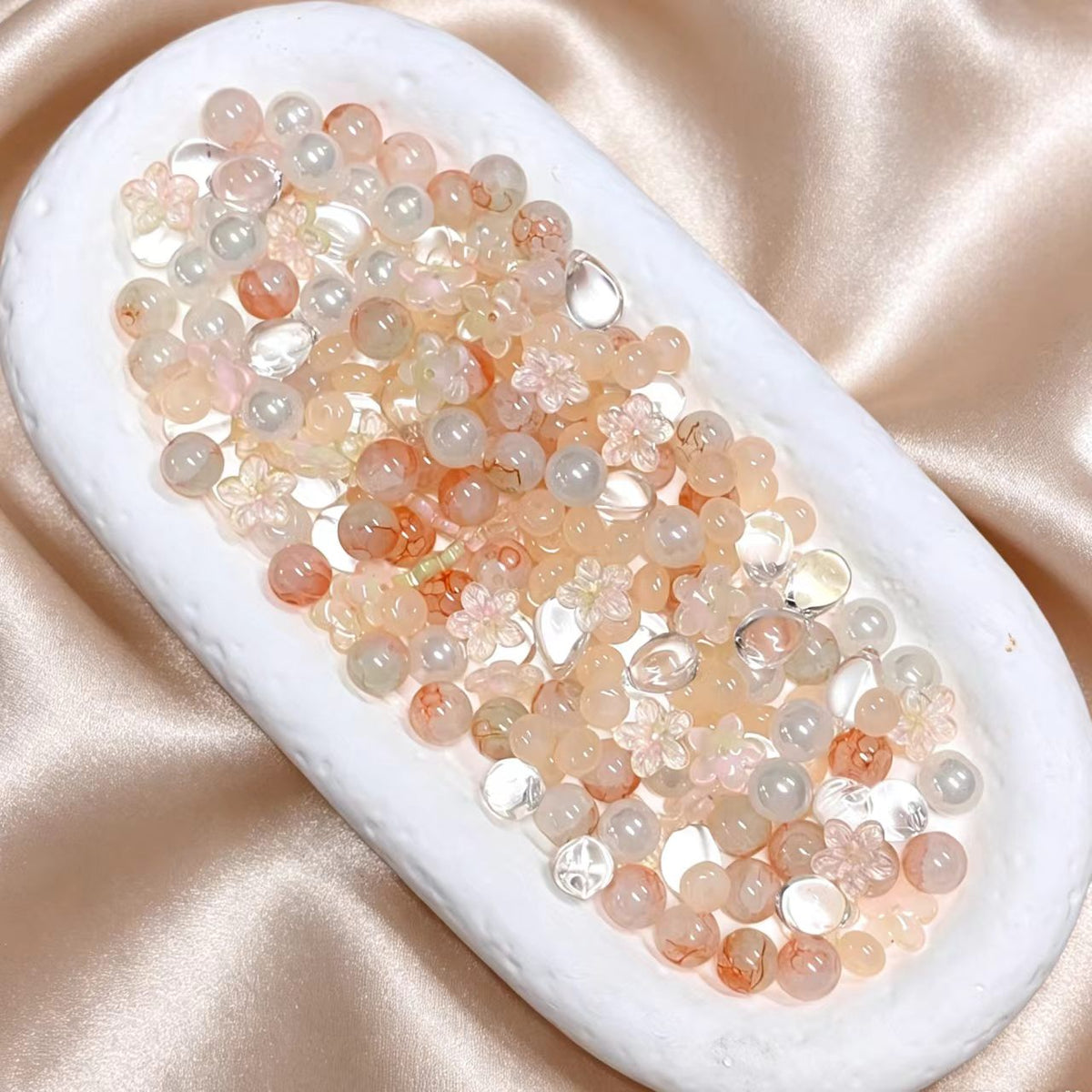 ✨【NEW】Glass-Peach Bloom