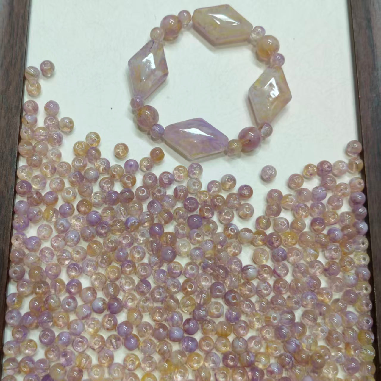 ✨【NEW】6mm Aurora Marble Orb|Glass Beads for DIY Jewelry Making