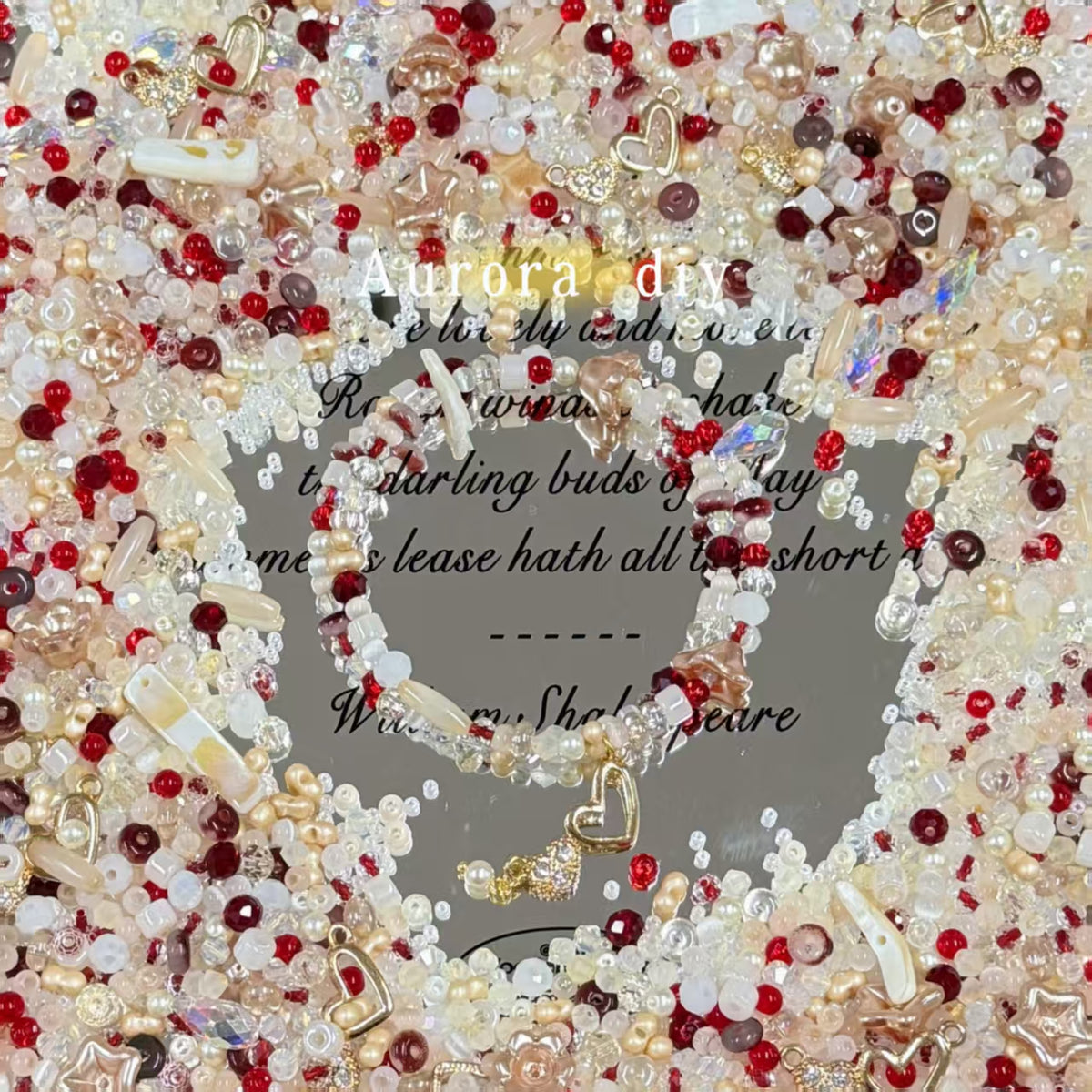 ✨【NEW】Seed Bead-Cherry Dessert