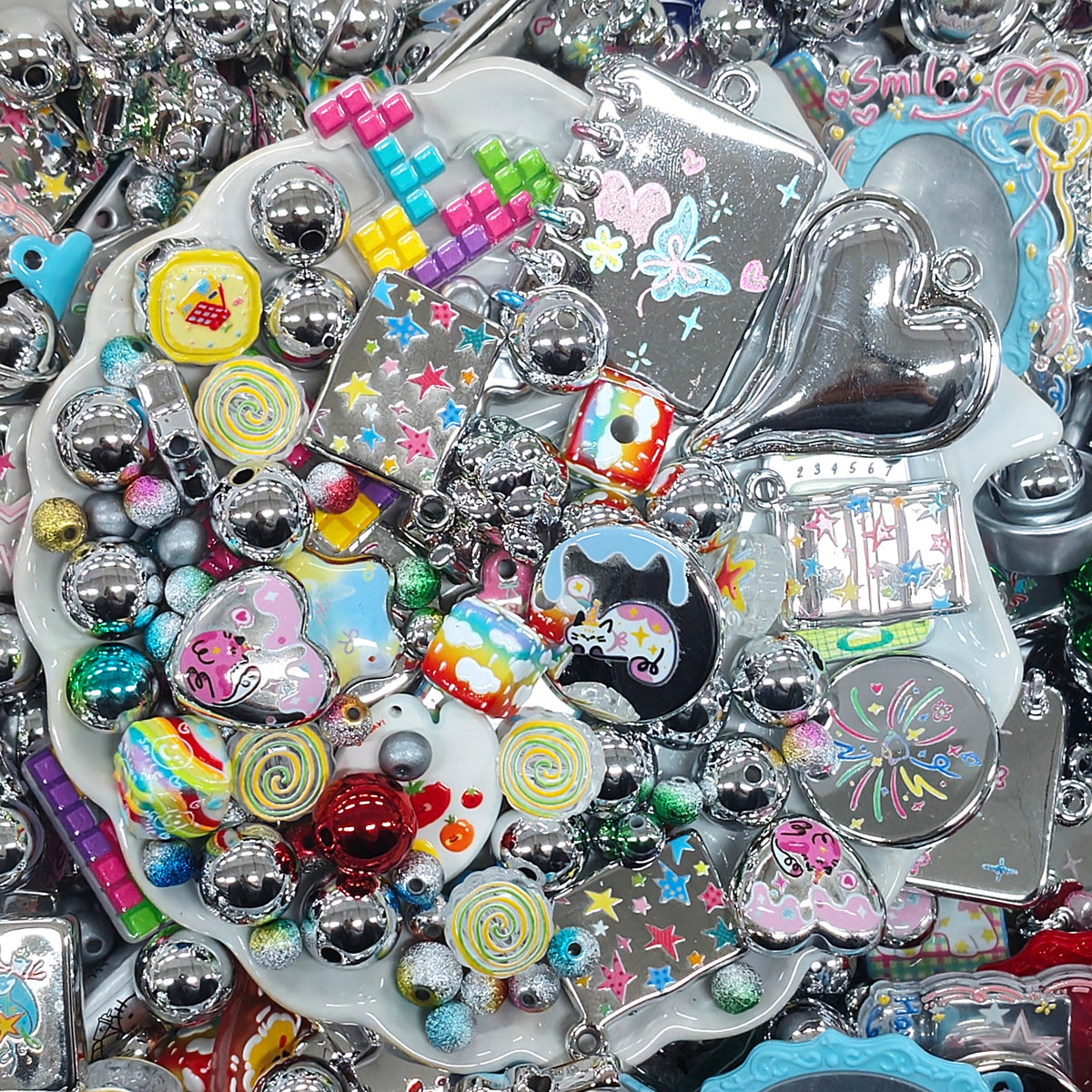 ✨【NEW】Acrylic-Y2K Silver Mirror