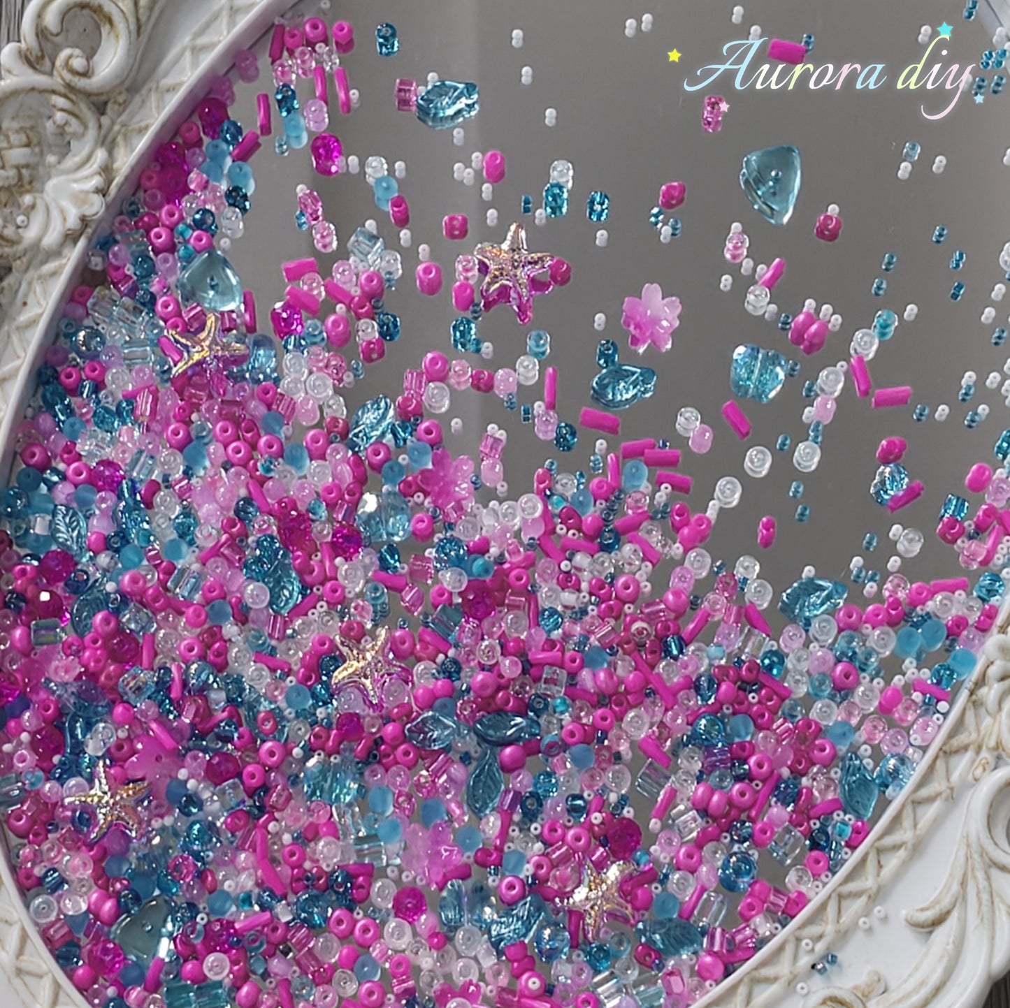 ✨【NEW】Seed Bead-Fuchsia Lake