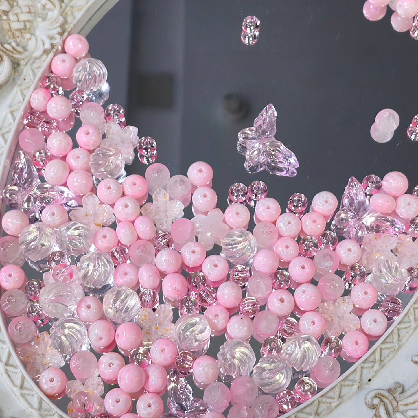 🩷【NEW】Glass-Blush Petal