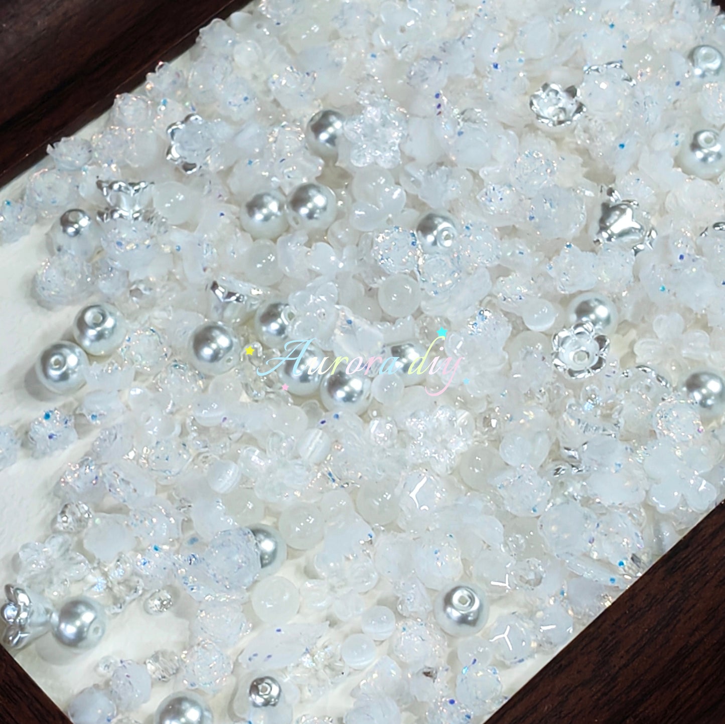 ✨【NEW|B1G1】Snow Floret Soft flowers Set