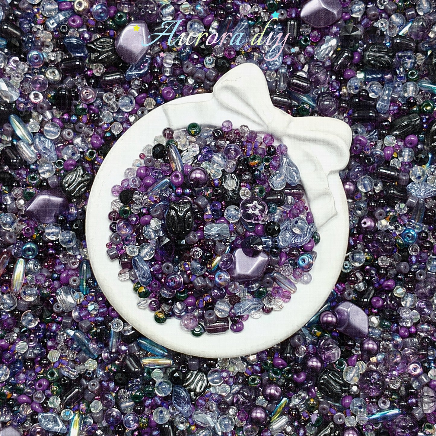 ✨【NEW】Seed Bead-Obsidian Violet