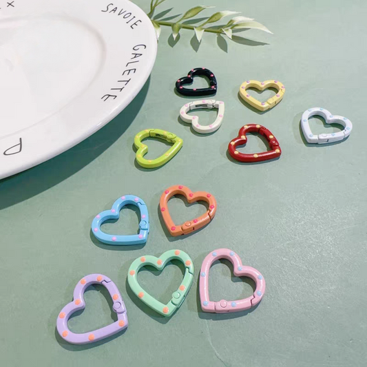✨【NEW】Cute Shape Spring Clasp | Alloy Keyring for DIY Handmade Charms