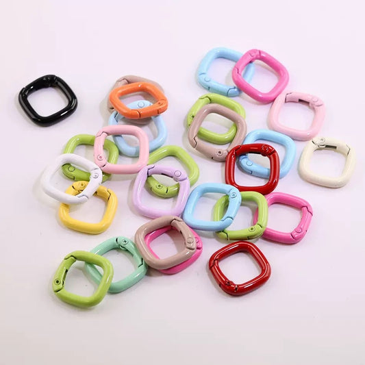 ✨【NEW】Cute Shape Spring Clasp | Alloy Keyring for DIY Handmade Charms