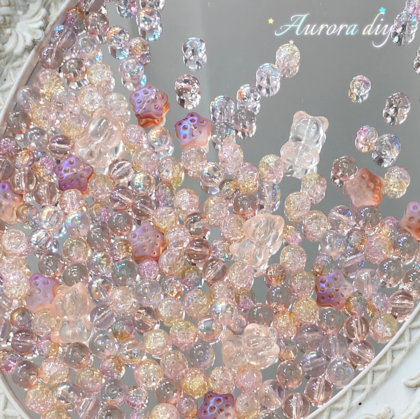 ✨【NEW】Glass-Pink Nebula