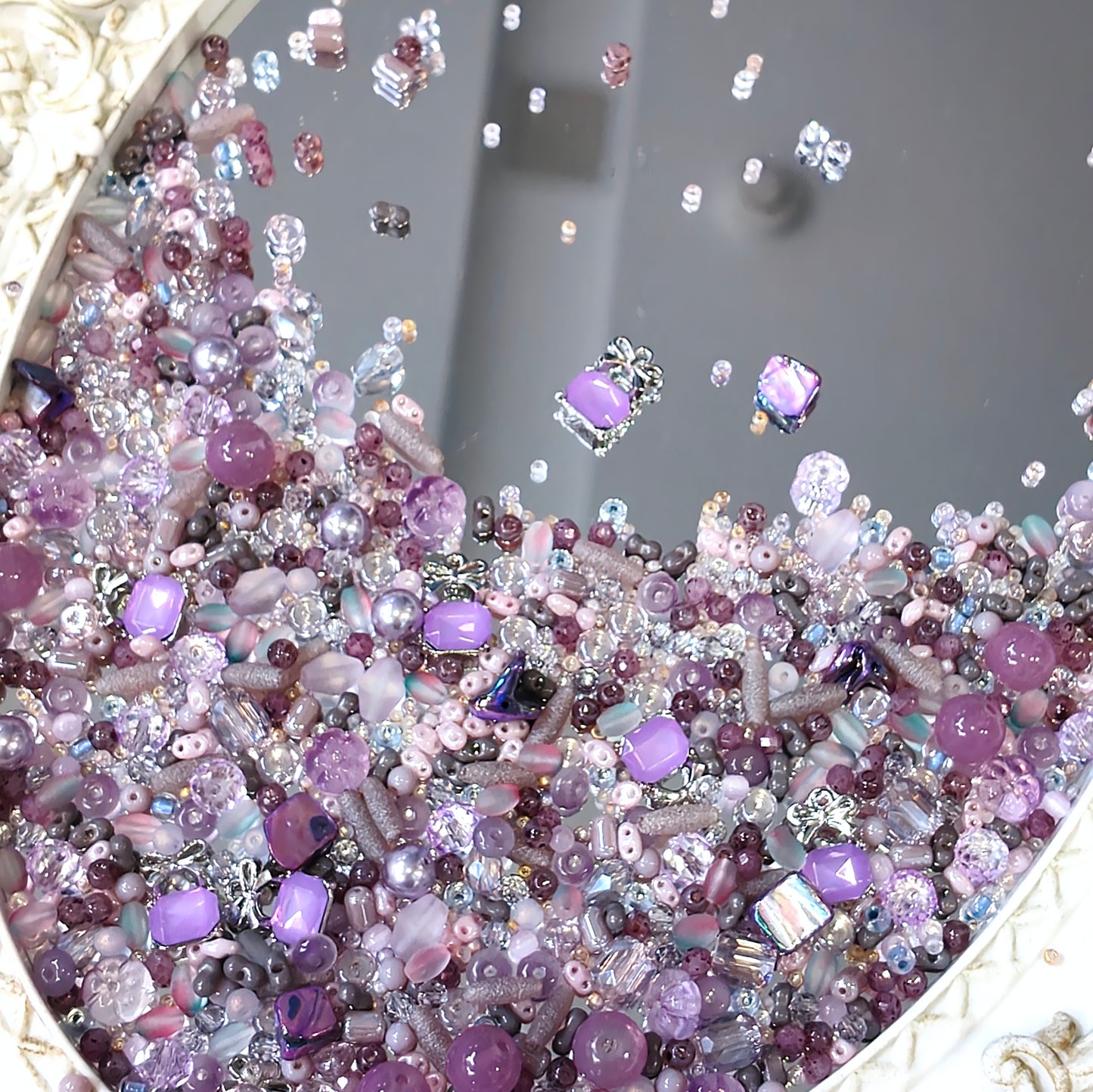 💜【NEW】Seed Bead-Lilac Dusk