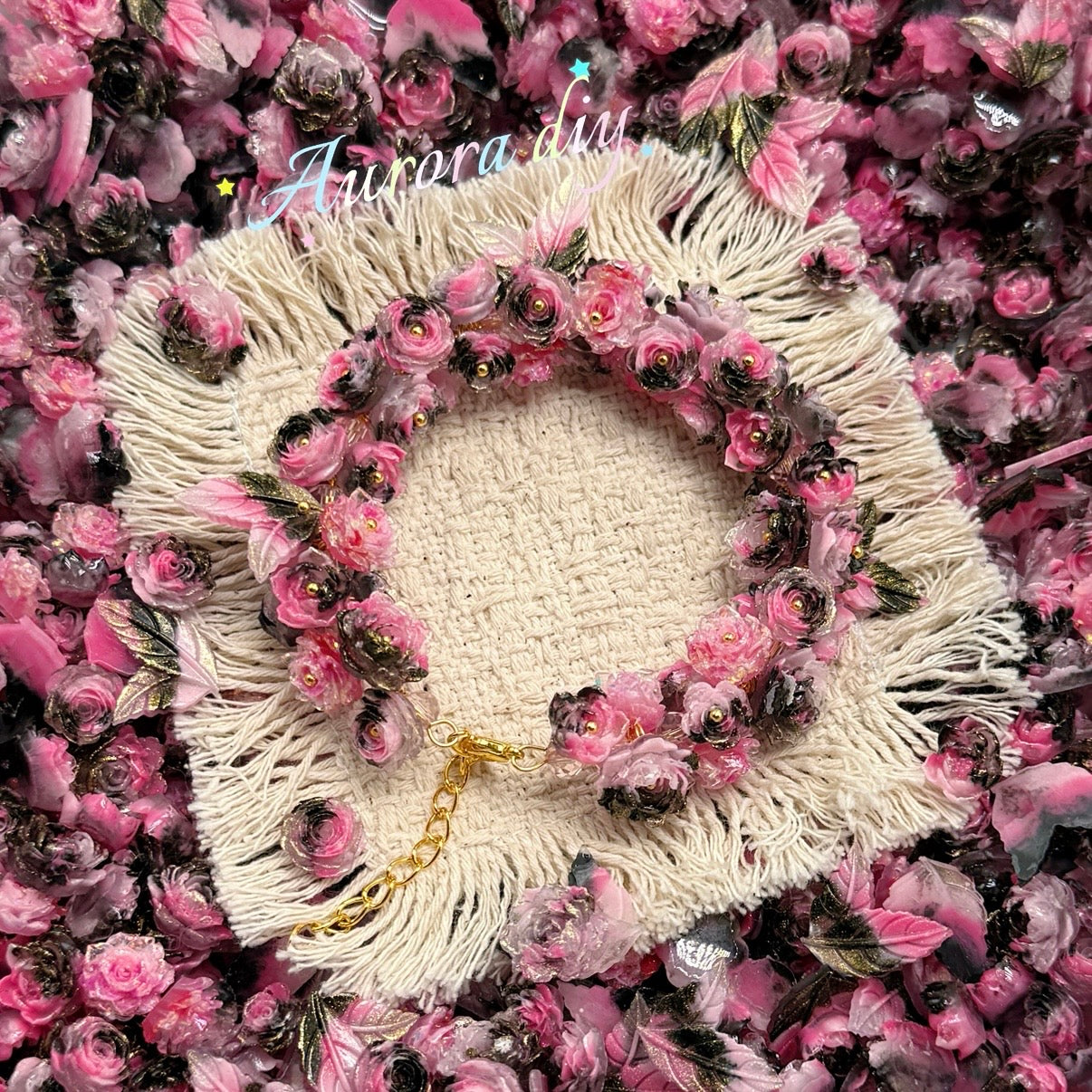 【B1G1】Noir Blush Soft flowers Set