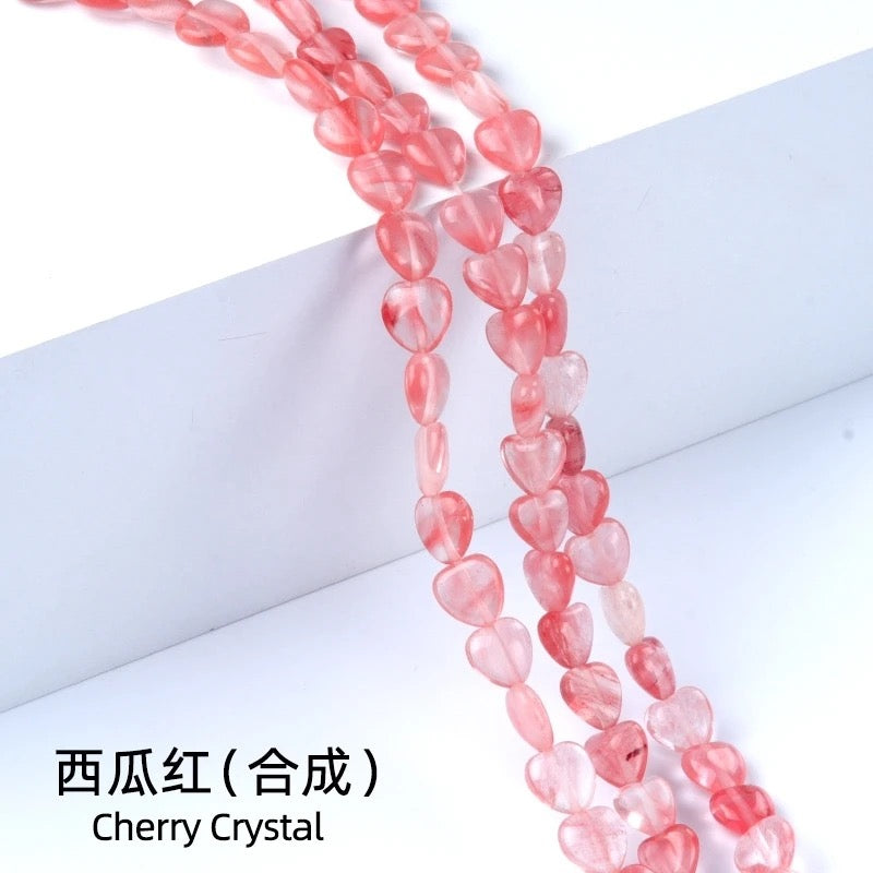 Flower&heart Crystal beads