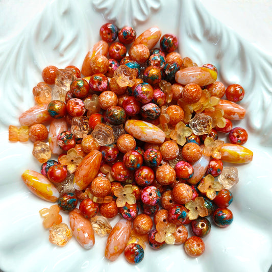 ✨【NEW】Glass-Tangerine Splash
