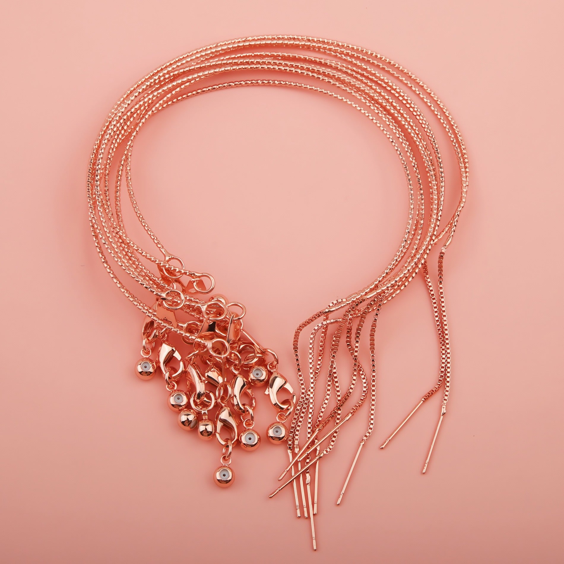 Universal Carved Chain Bracelet