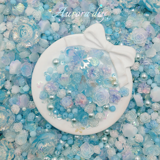 [B1G1] Cerulean Floret Soft flowers Set