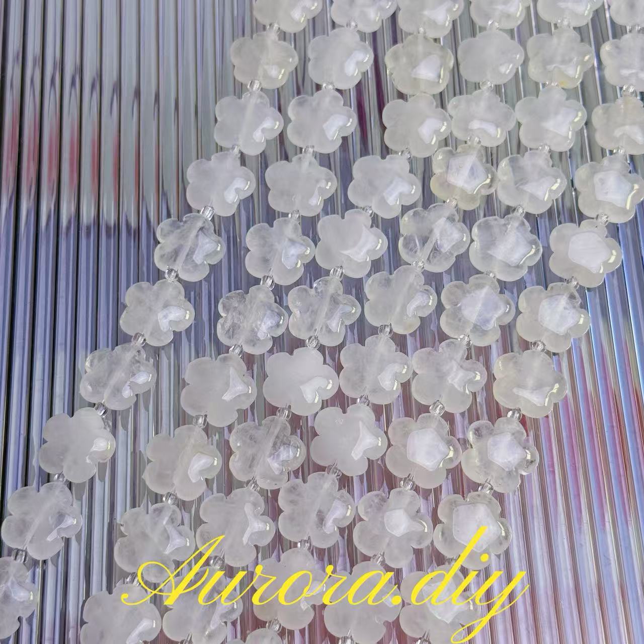Flower&heart Crystal beads