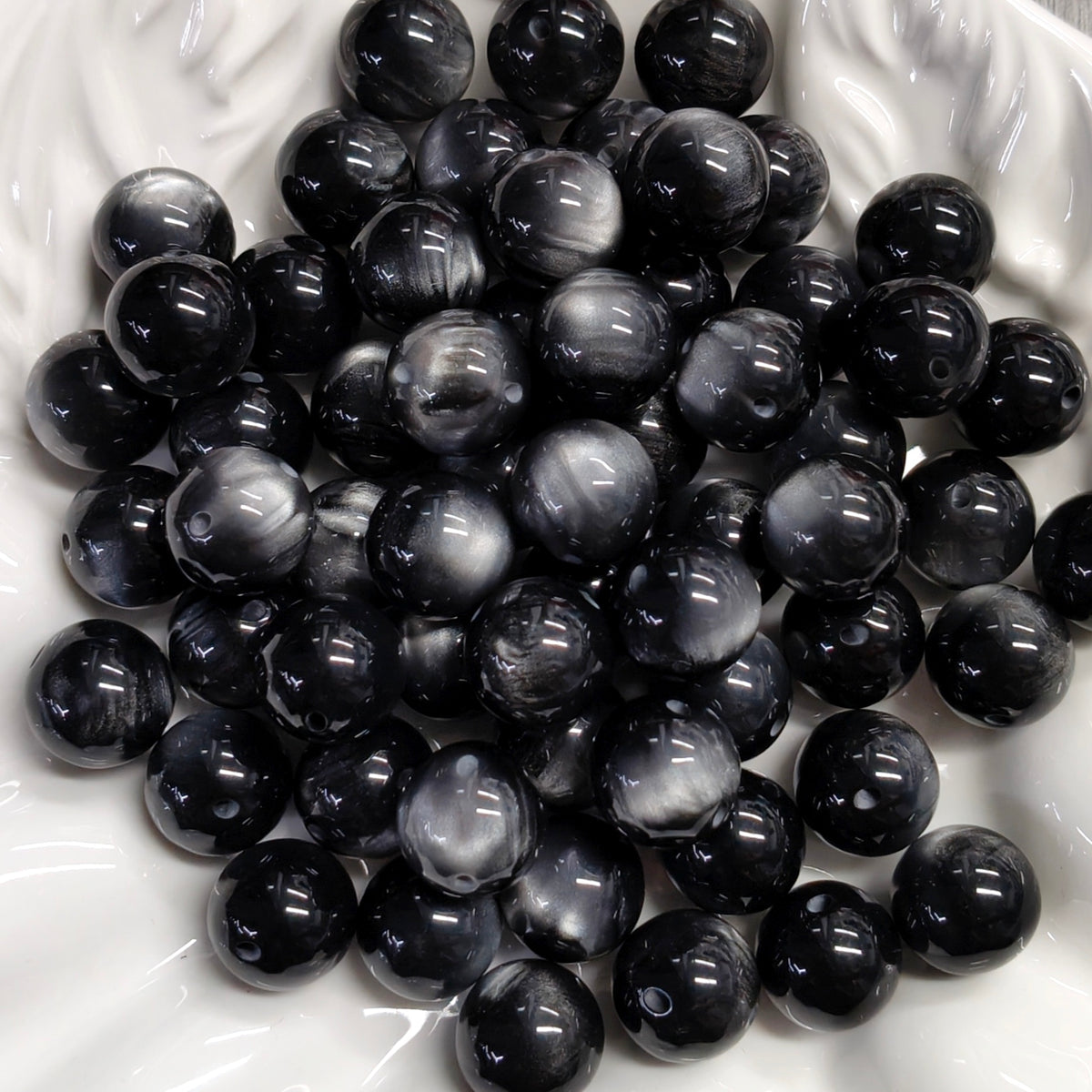 ✨【NEW】16mm Top‑Hole Cat‑Eye Resin Beads For DIY Bracelet Necklace Jewelry Making