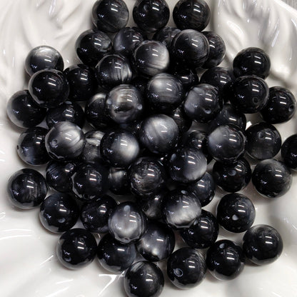 ✨【NEW】16mm Top‑Hole Cat‑Eye Resin Beads For DIY Bracelet Necklace Jewelry Making