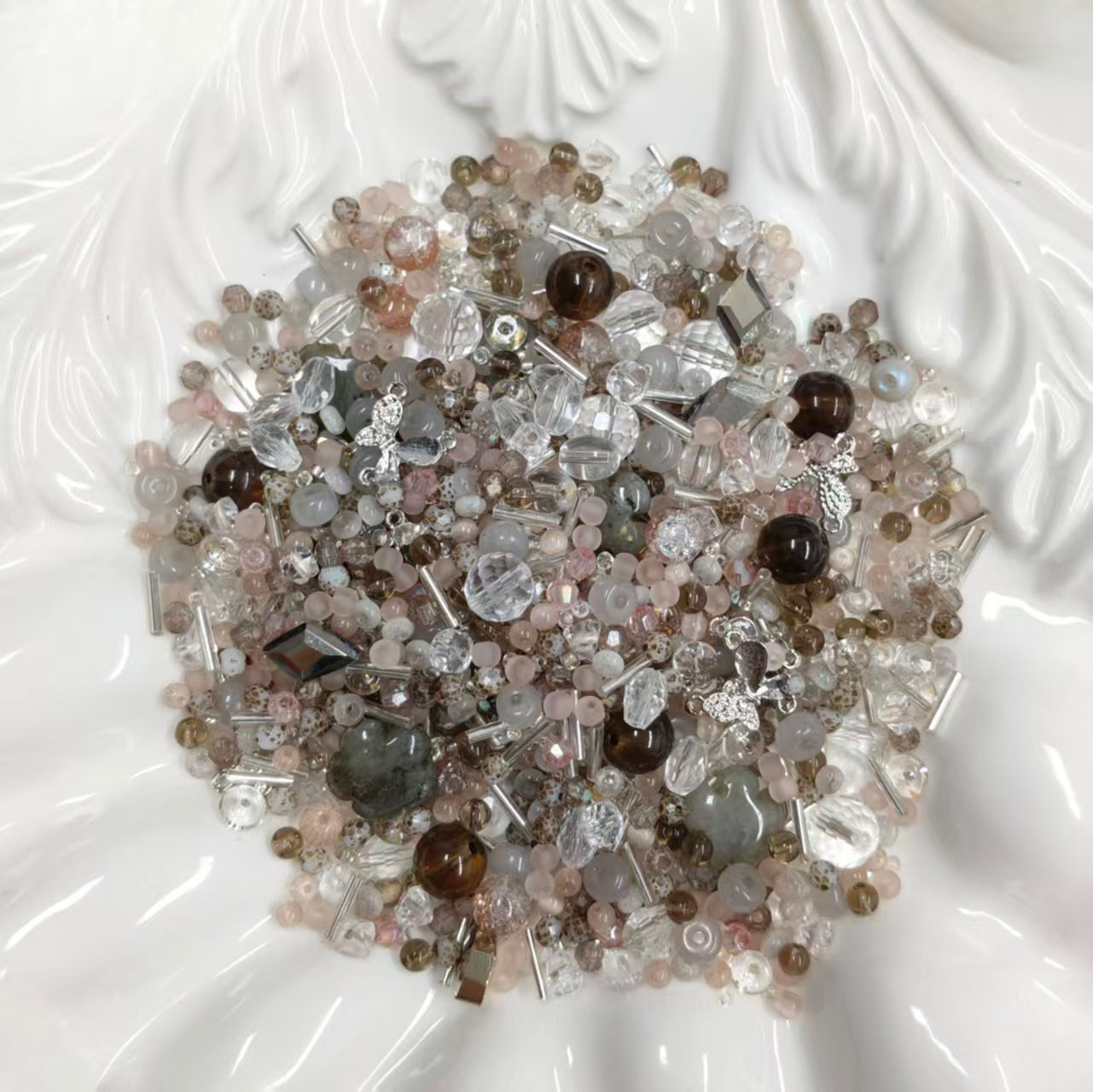 ✨【NEW】Seed Bead-Mochi Taupe