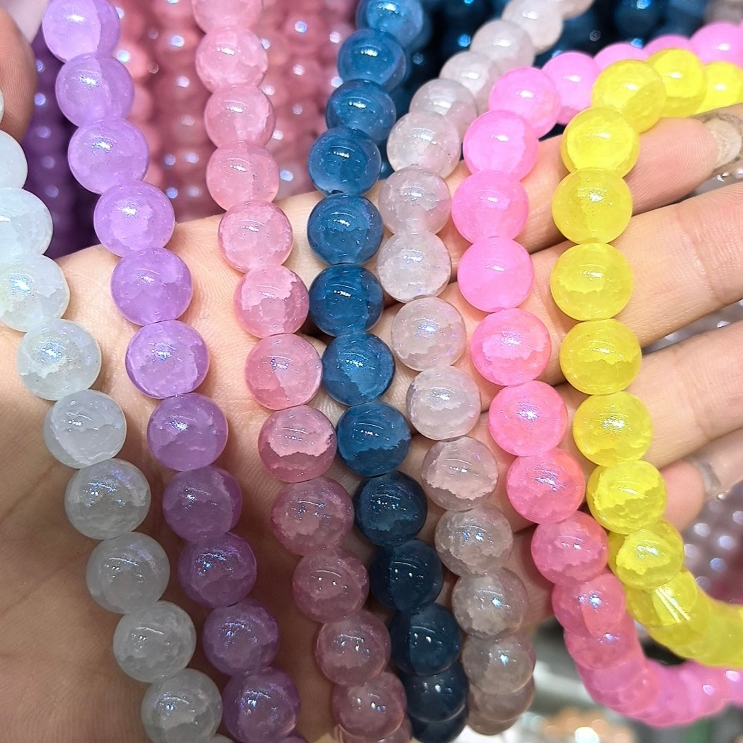 A to T -Glass beads mix(Plz note letters💕)