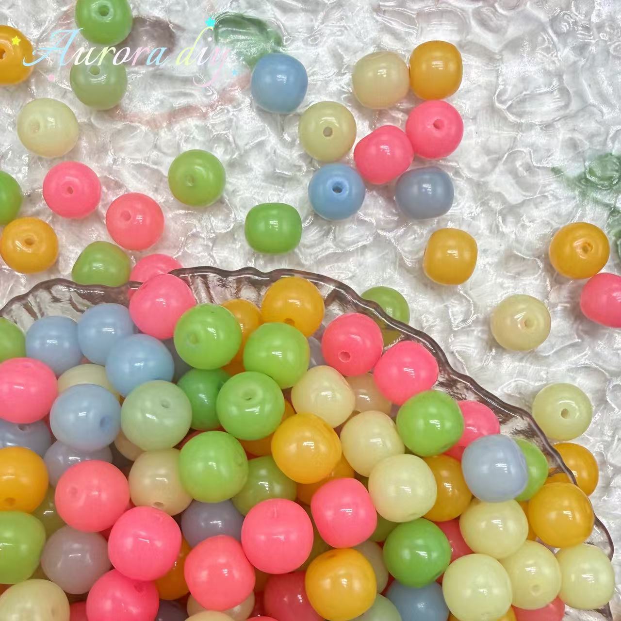 【NEW】Macaron Pastel Bodhi Beads | For DIY Bracelet Jewelry Making