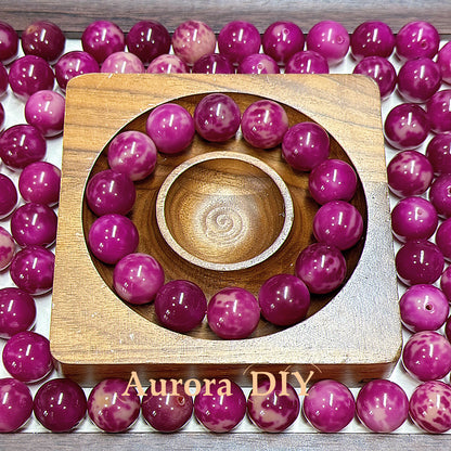 [NEW]15mm Bodhi Beads marbled round bodhi