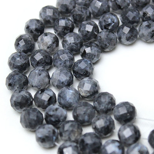 [NEW]8MM Natural Faceted Gemstone Beads Collection