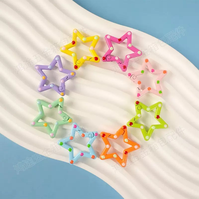 ✨【NEW】Cute Shape Spring Clasp | Alloy Keyring for DIY Handmade Charms