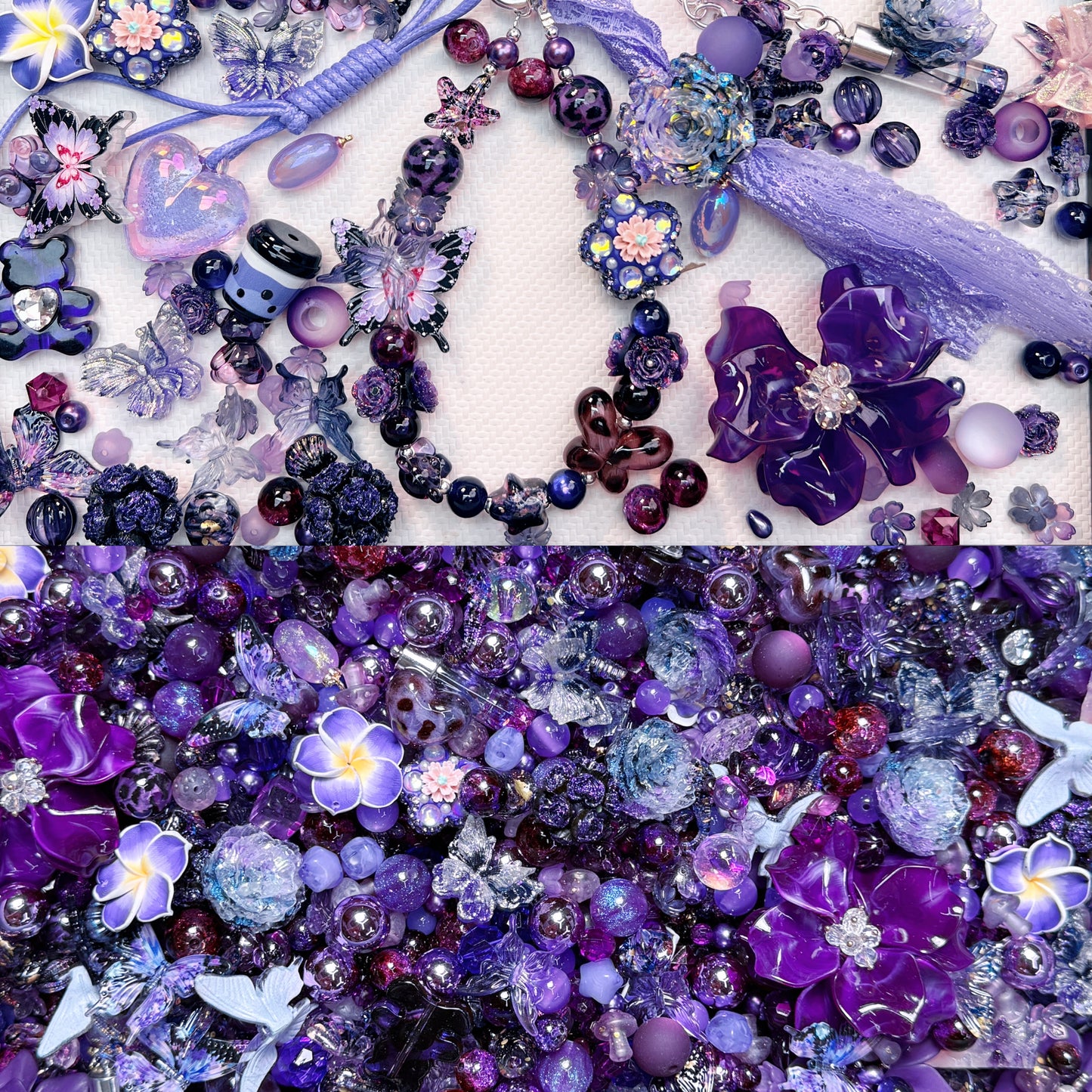 [NEW] Acrylic-Dark Lavender Fantasy Acrylic Mix For Handmade Craft