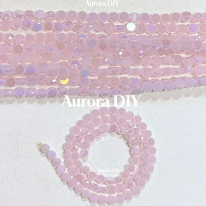 ✨【NEW】Prism Disc | AB Faceted Disc Glass Beads for DIY Jewelry Making