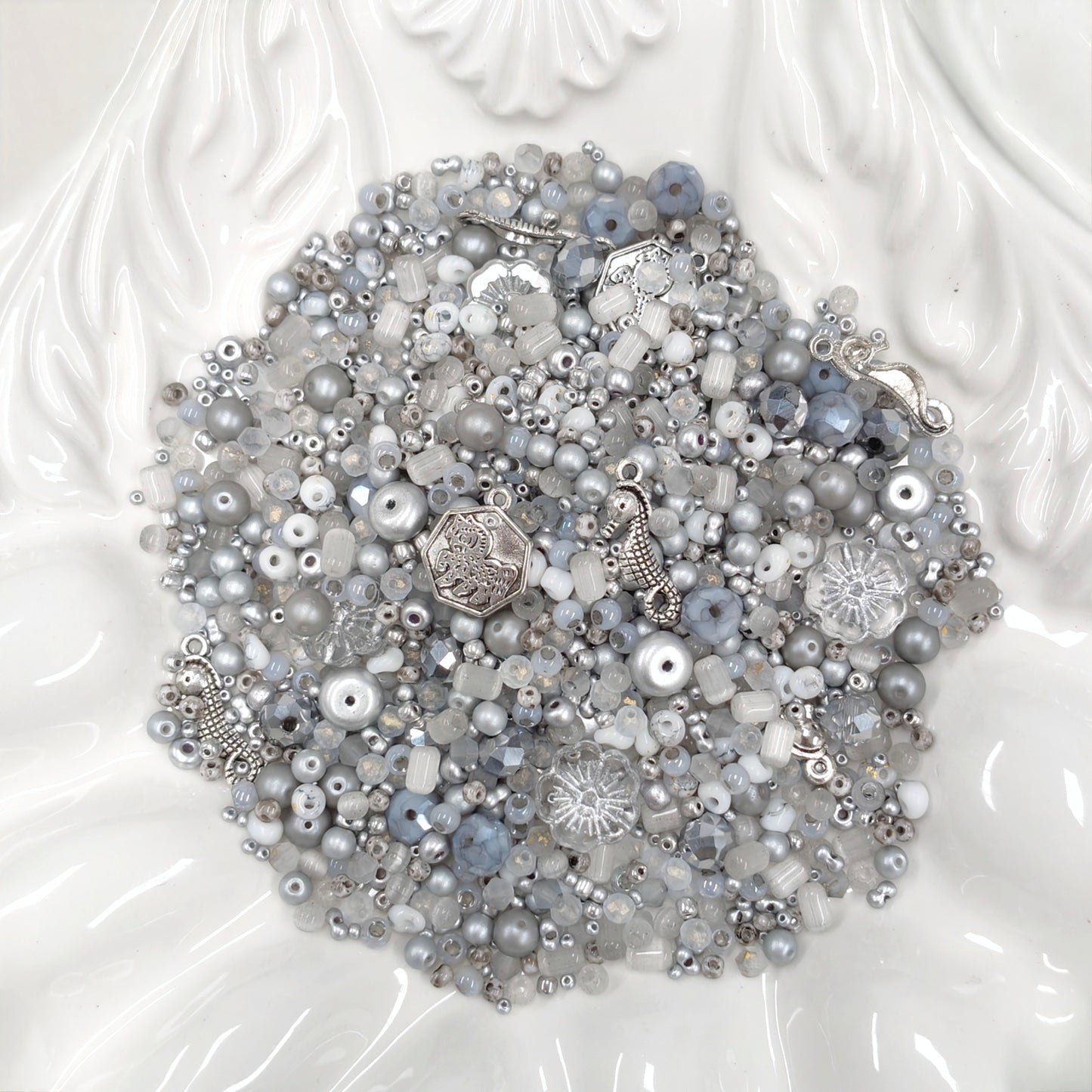 ✨【NEW】Seed Bead-Silver Haze