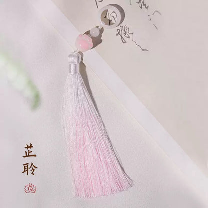 Bodhi ring with tassels