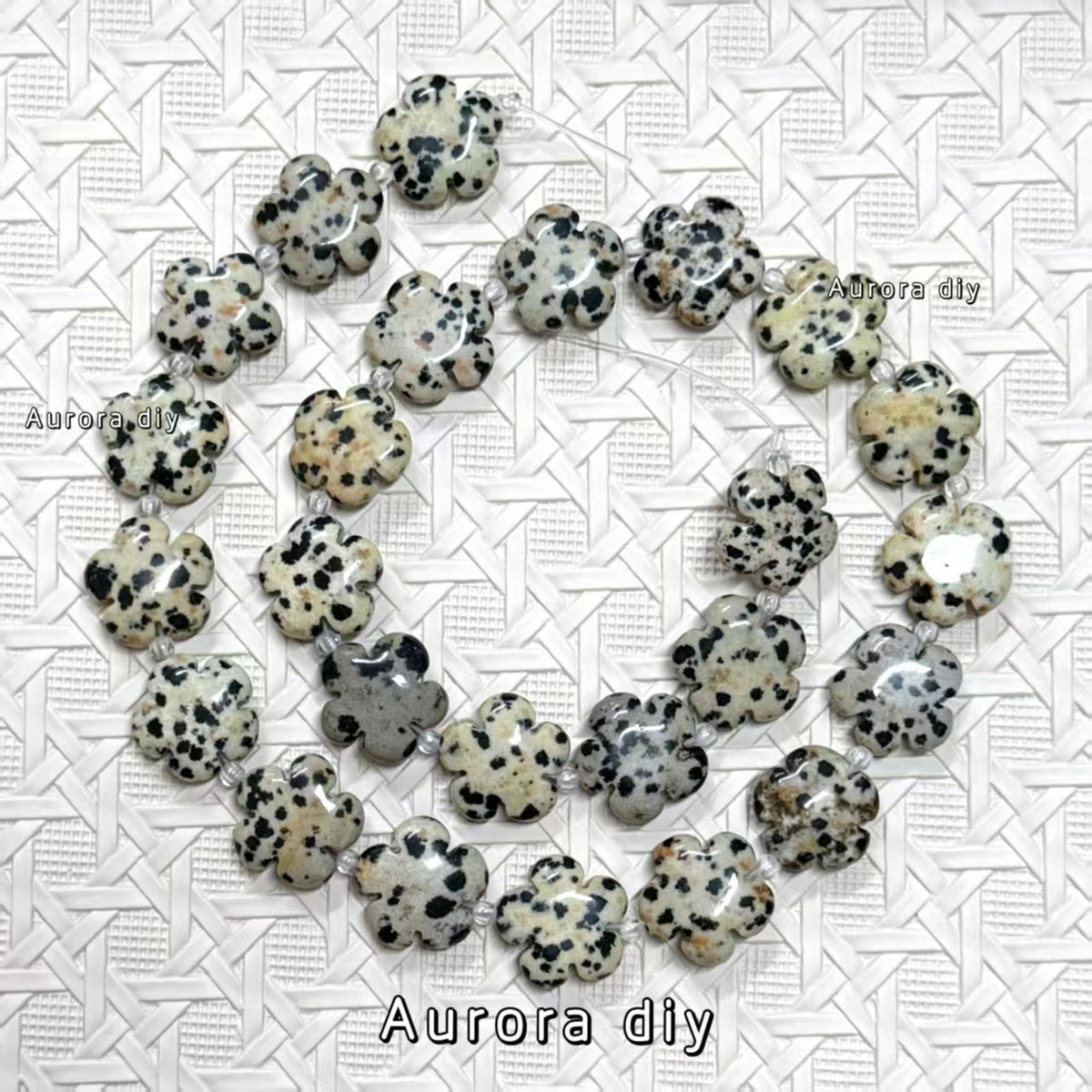Flower&heart Crystal beads