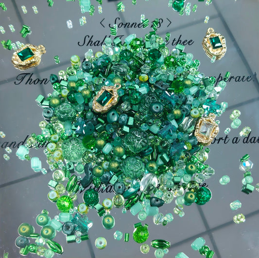 ✨【NEW】Seed Bead-Emerald Dew
