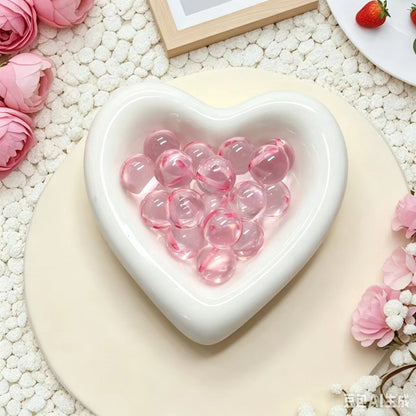 ✨【NEW】14mm Transparent Top‑hole Resin Round Beads For Jewelry Bracelet Necklace Earring DIY Making