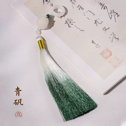 Bodhi ring with tassels