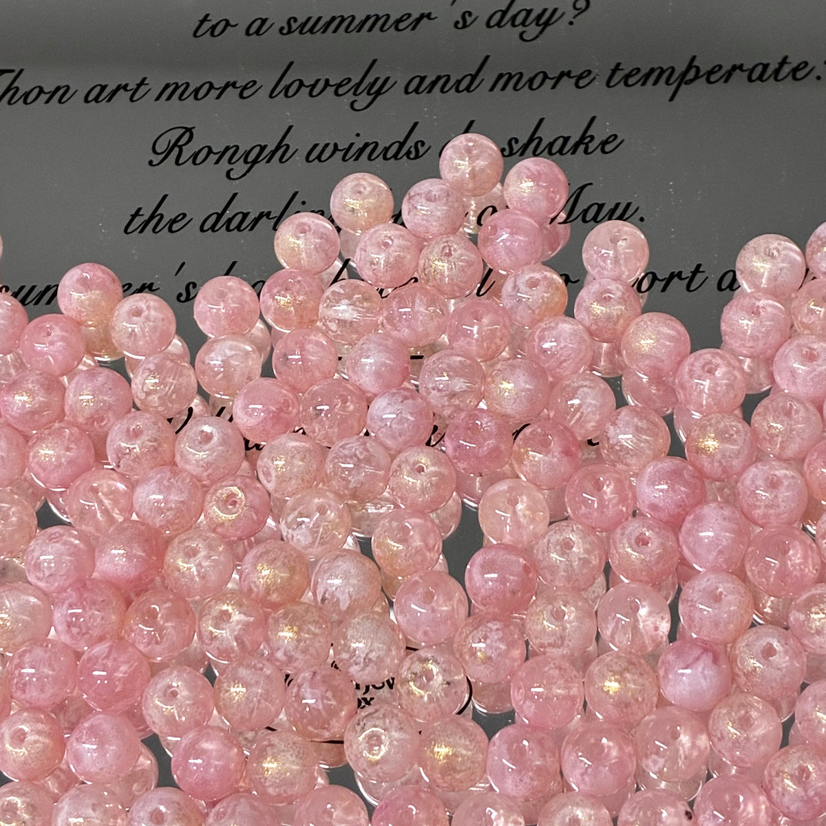 ✨【NEW】10mm Aurora Marble Orb｜Glass Beads for DIY Jewelry Making