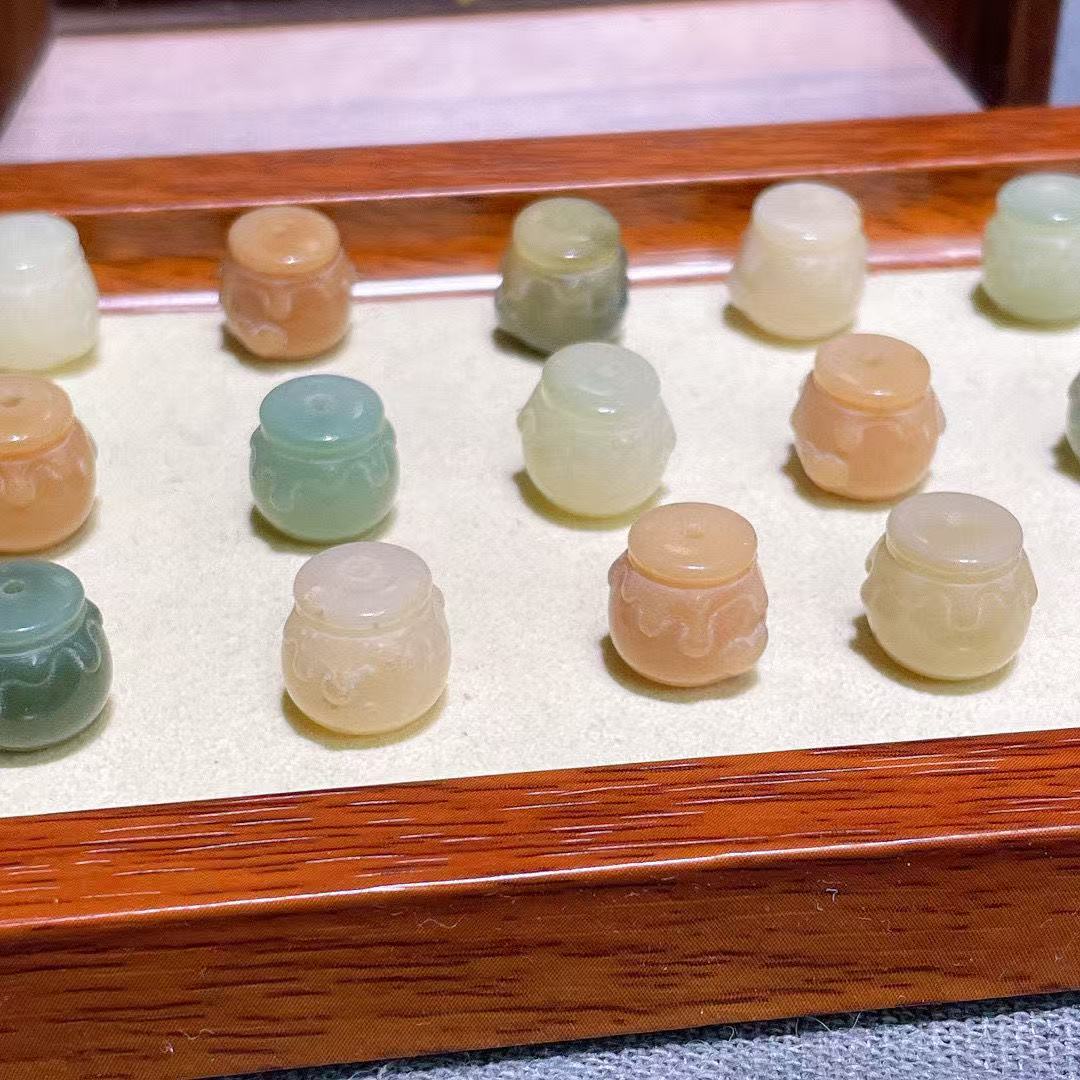 A-new Carved Bodhi beads