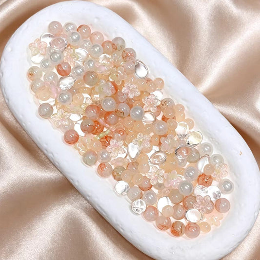 ✨【NEW】Glass-Peach Bloom