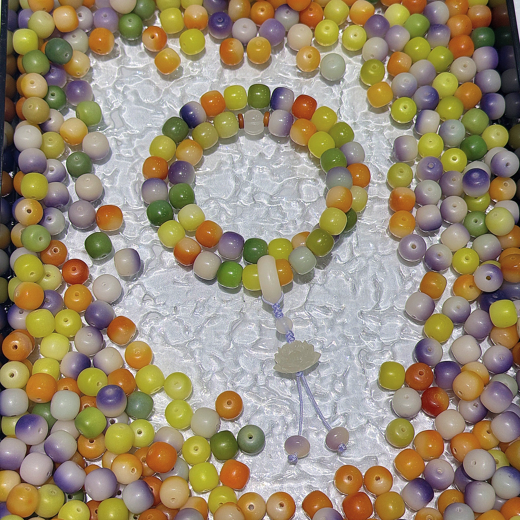 K-Bodhi Natural beads(barrel shape)