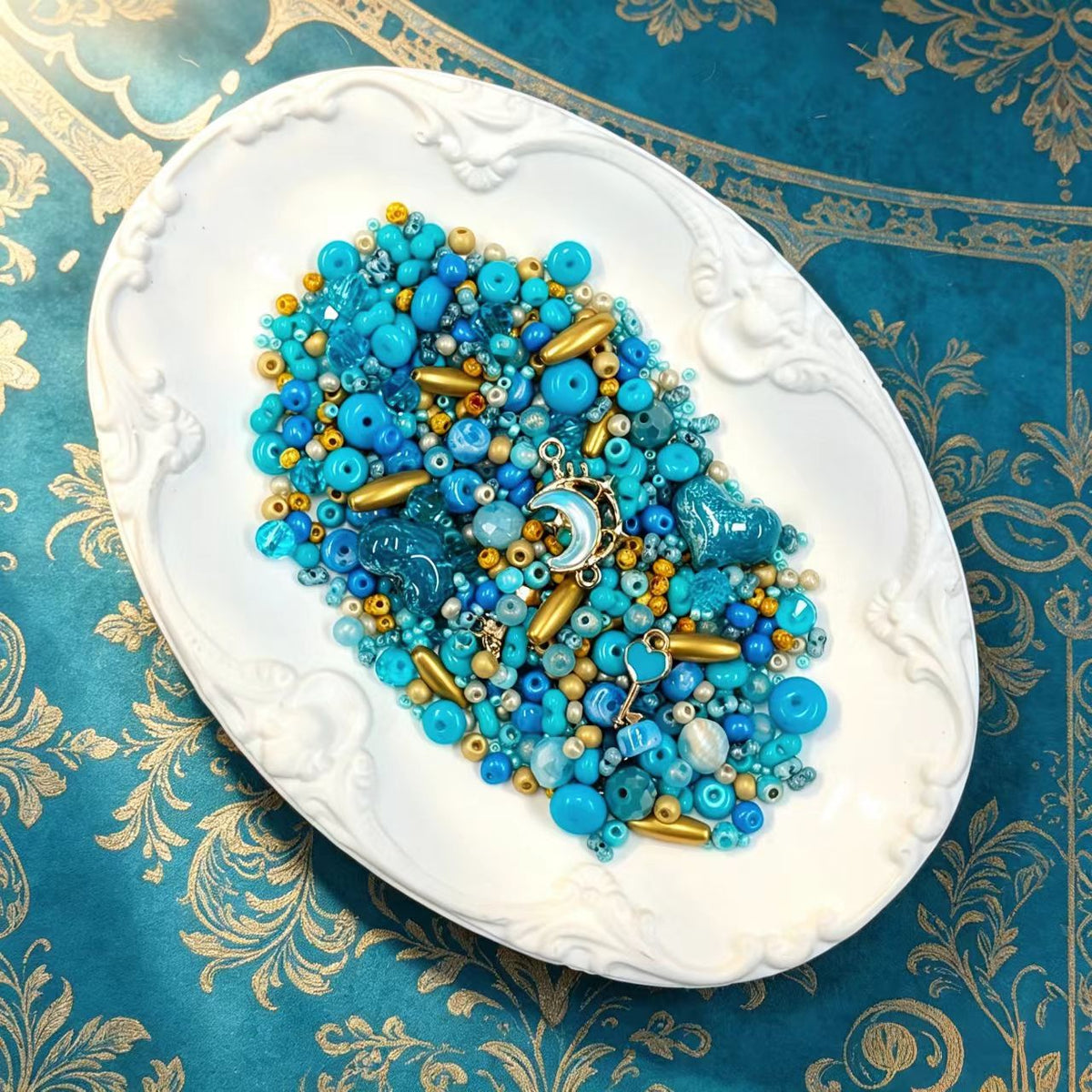 ✨【NEW】Seed Bead-Blue Sovereign