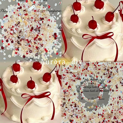 ✨【NEW】Seed Bead-Cherry Dessert