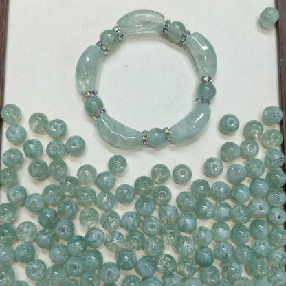 ✨【NEW】10mm Aurora Marble Orb｜Glass Beads for DIY Jewelry Making