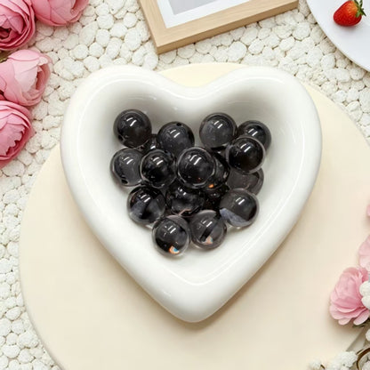 ✨【NEW】14mm Transparent Top‑hole Resin Round Beads For Jewelry Bracelet Necklace Earring DIY Making