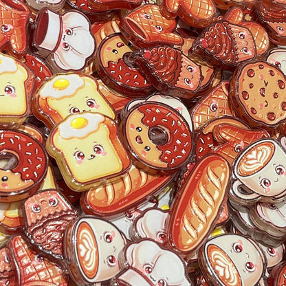 ✨【NEW】Bake Buddy Acrylic Charm, Double Sided Embossed, DIY Handmade Decoration Accessory