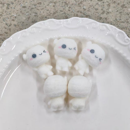 ✨【NEW】Halloween Flocked Trio | Spooky Tree, Ghost & Hooded Skull Flocked Resin Charms, Vertical Hole DIY Jewelry Supplies