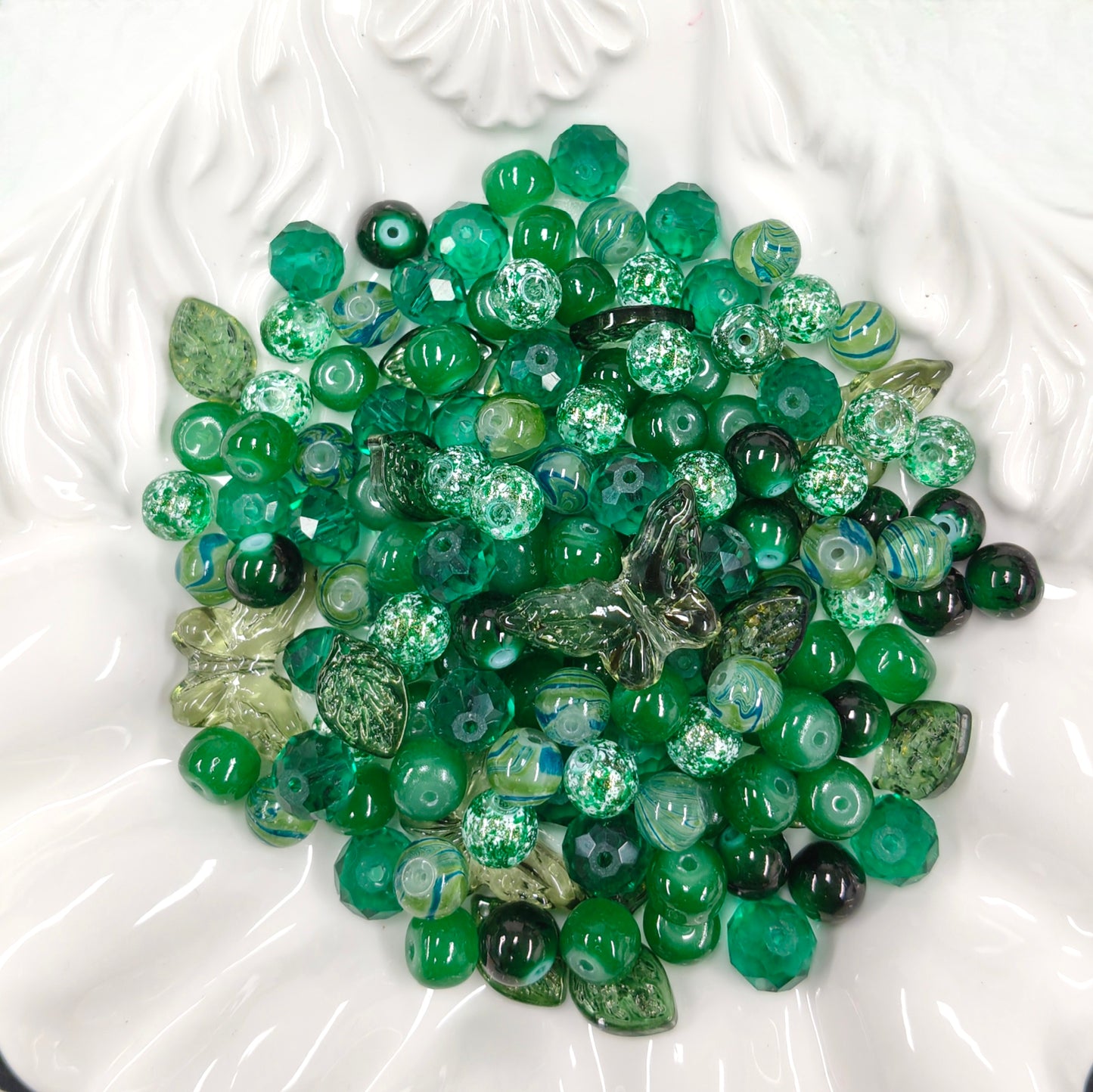 ✨【NEW】Glass-Emerald Grove