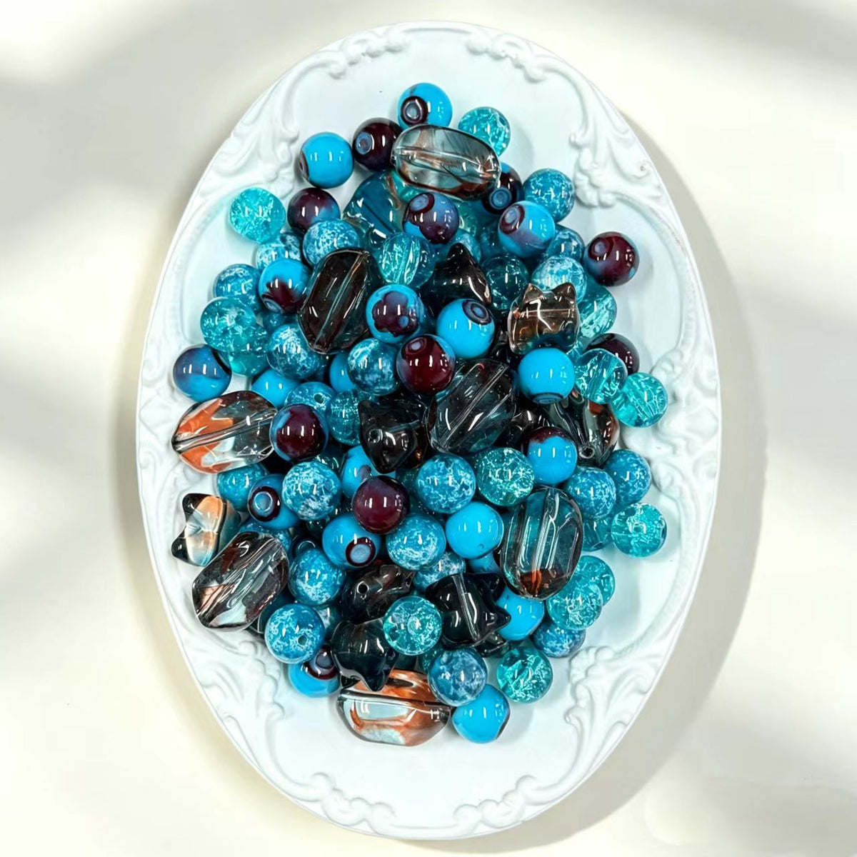 ✨【NEW】Glass-Turquoise Tides
